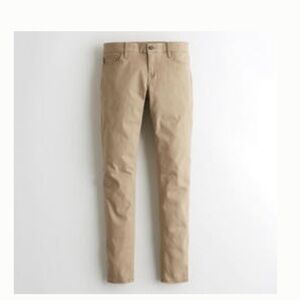 Hollister Women's Low Rise Super Skinny Jeans - Khaki 11-R